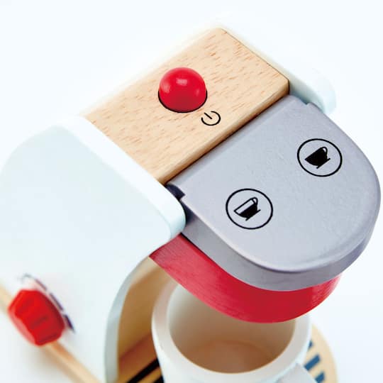 Hape White My Coffee Machine Kitchen Playset